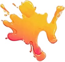 a paint brush with orange and yellow colors.jpg